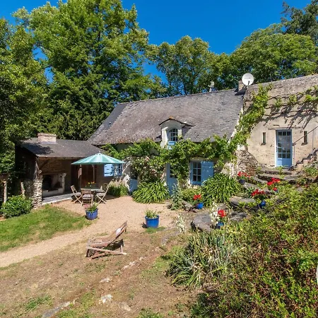 Charmante Maison Avec Jardin Clos Pres De La Riviere Louet - Fr-1-622-37 Tatil Evi